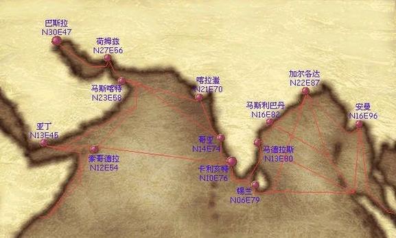 大航海时代OL地图详解：航海冒险全攻略