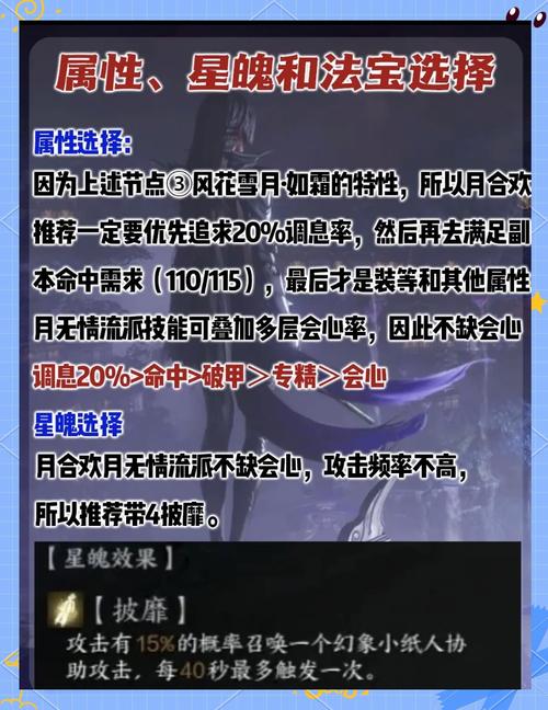合欢天书加点技巧：月合欢输出流派推荐